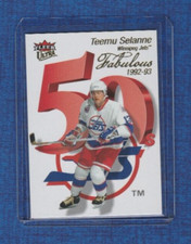 2021-22 UDC Fleer Ultra Fabulous 50's # FF-8 Teemu Selanne