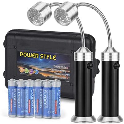 Super Bright BBQ Grill LED Lights Flexible Gooseneck with Magnetic Base, 2 