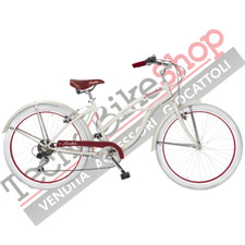 Bici Bicicletta 26" MBM HONOLULU CRUISER 6 Velocità Donna Vintage 