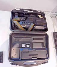 Panasonic NV-M10 VHS Movie Camera Camcorder in Case UNTESTED Sold as SPARES