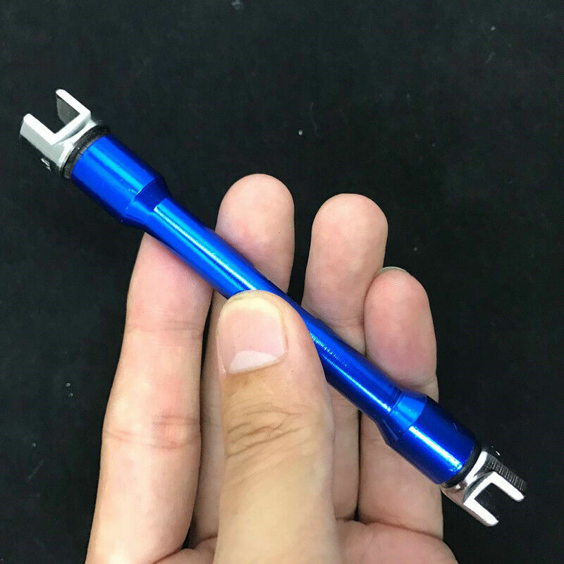 10 Sizes CNC Motorcycle Bikes Spoke Nipples Wrenches w/ 10 Hardened