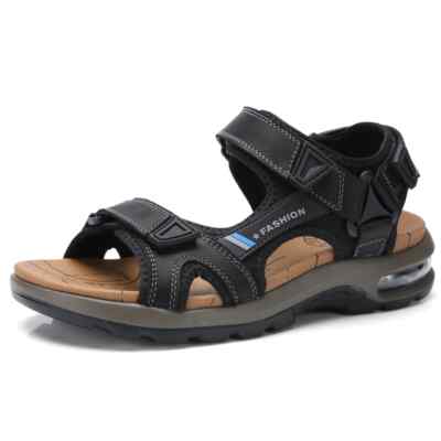 Fashion Men's Sandals Soft Comfortable Light Slippers Outdoor Handmade Sneakers