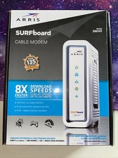 Motorola ARRIS SURFBoard SB6141 - DOCSIS 3.0 White Cable Modem, Original Box
