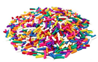 RAINBOW SPRINKLES, 5LBS