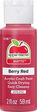Apple Barrel Acrylic Paint in Assorted Colors 2 Ounce, 2 Fl Oz (Pack of 1), Berr