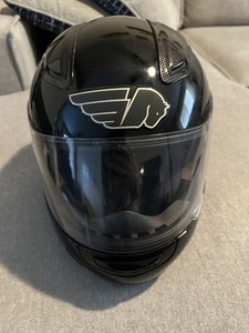 black motorcycle helmet full face RHINO MIPS Full Face Mountain Bike Helmet