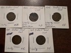 LOT OF (5) NICE INDIAN HEAD CENTS, FULL LIBERTY SET 1902,1904,1905,1907,1908 — photo 1