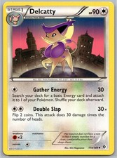 Delcatty 114/149 Uncommon Boundaries Crossed Pokemon Lightly Played