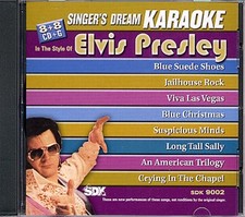 ELVIS PRESLEY - Singer's Dream Karaoke: Elvis Karaoke - CD - Karaoke - Mint