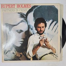 Rupert Holmes - Partners In Crime LP Record 1979 Infinity Pop Rock 33 RPM
