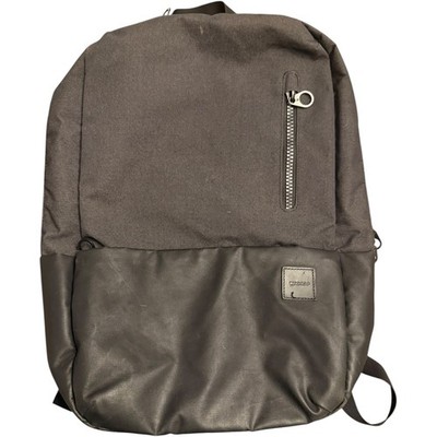 Incase Laptop Backpack Black Canvas Tech Bag School Work Travel Good