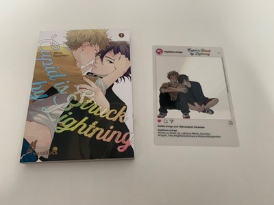 Cupid is Struck by Lightning 1 - Manga Deutsch - inkl. Lesezeichen - NEU