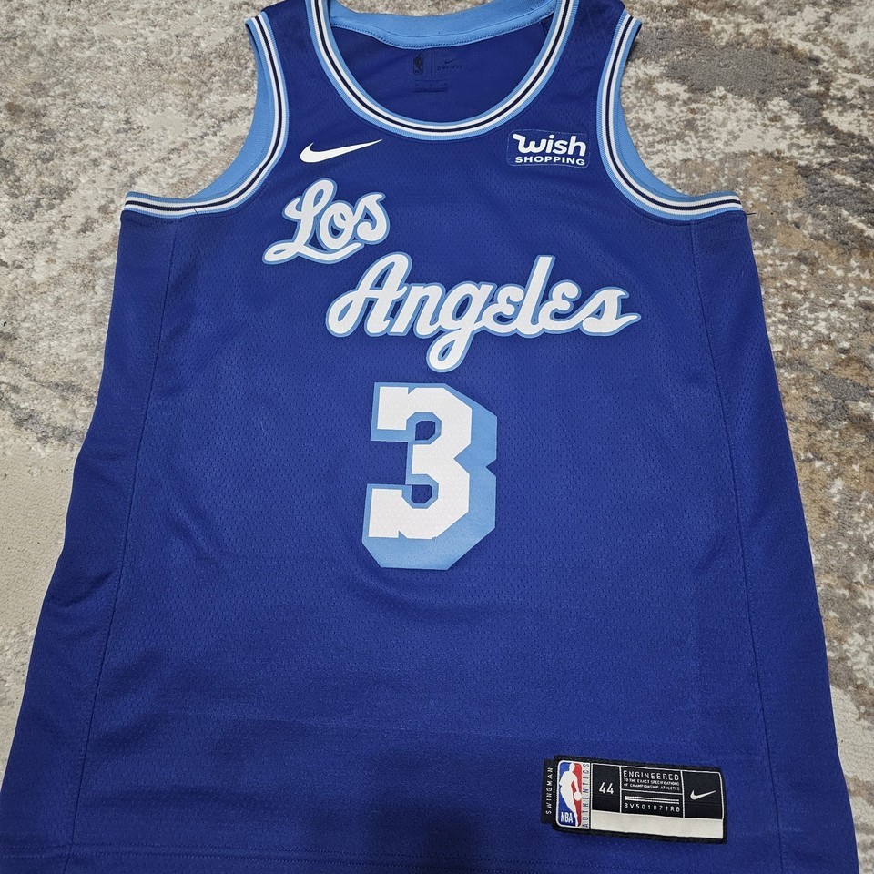 Anthony Davis Los Angeles Lakers Nike Classic Edition Swingman Jersey 44-M
