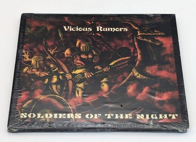 Vicious Rumors CD New Soldiers Of The Night 80s Metal Vinnie Moore Rare OOP HTF