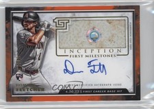 2023 Inception First Milestones Relics Orange /10 Dominic Fletcher Auto 1mc9
