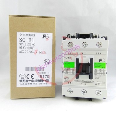 1PCS NEW Fuji Ac contactor SC-E1 220V In Box Free Shipping#QW