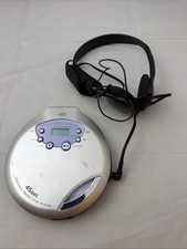Portable CD Player Audiovox DM8707-45K Portable Compact Disk great sound xtras