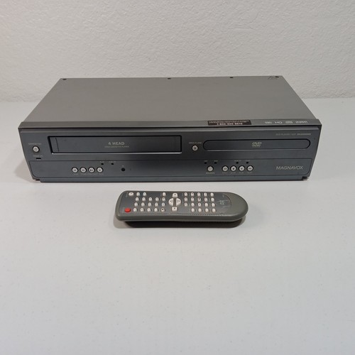 Magnavox DVD Player & 4 Head VHS Cassette Player DV200MW8 w/ Remote Excellent ✅