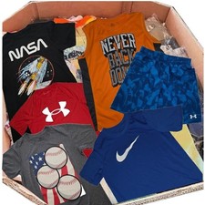 Lot Of 20pcs Boys Clothe Size 12-14 Spring Summer Nike, Under Amour NWOT 0K1
