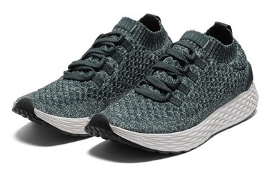 ?Men\'s Green/Black Knit Pull on Comfortable Elastic Adjustable Non Slip Shoes Amazon.com | BNR Men main image 2