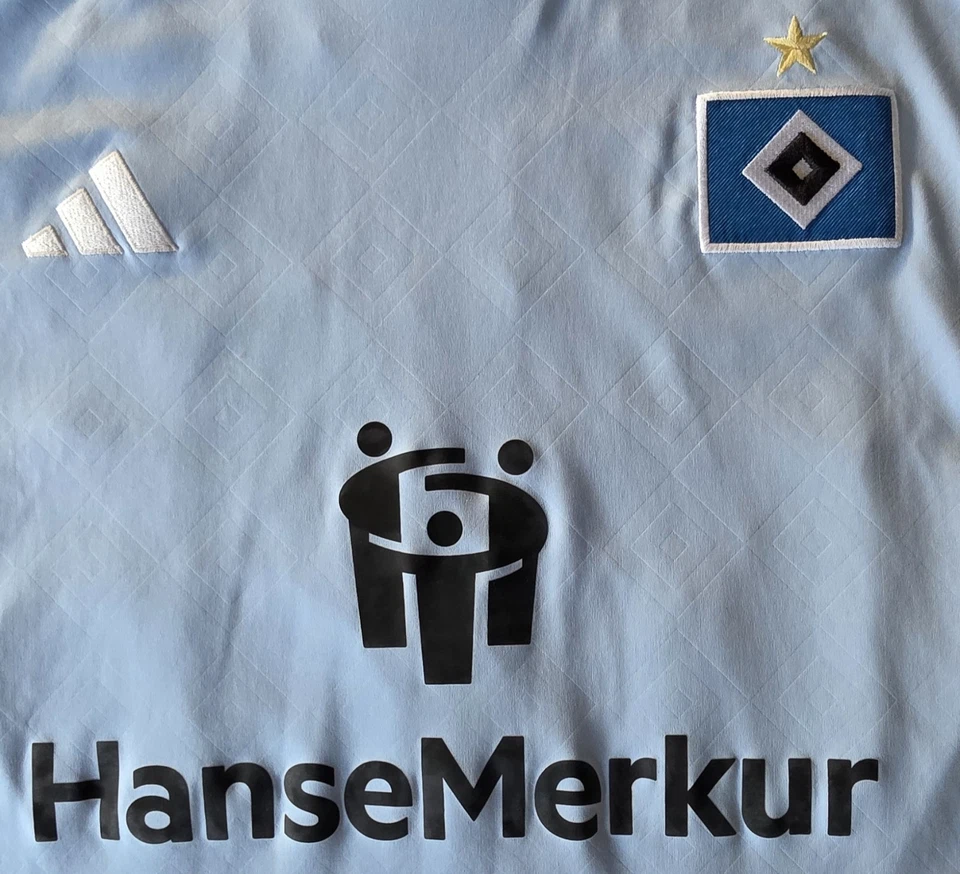 HSV Auswärts Trikot 2023/24 2XL Adidas Nr. 44 Vuskovic XXL Hamburger SV - Bild 3 von 4