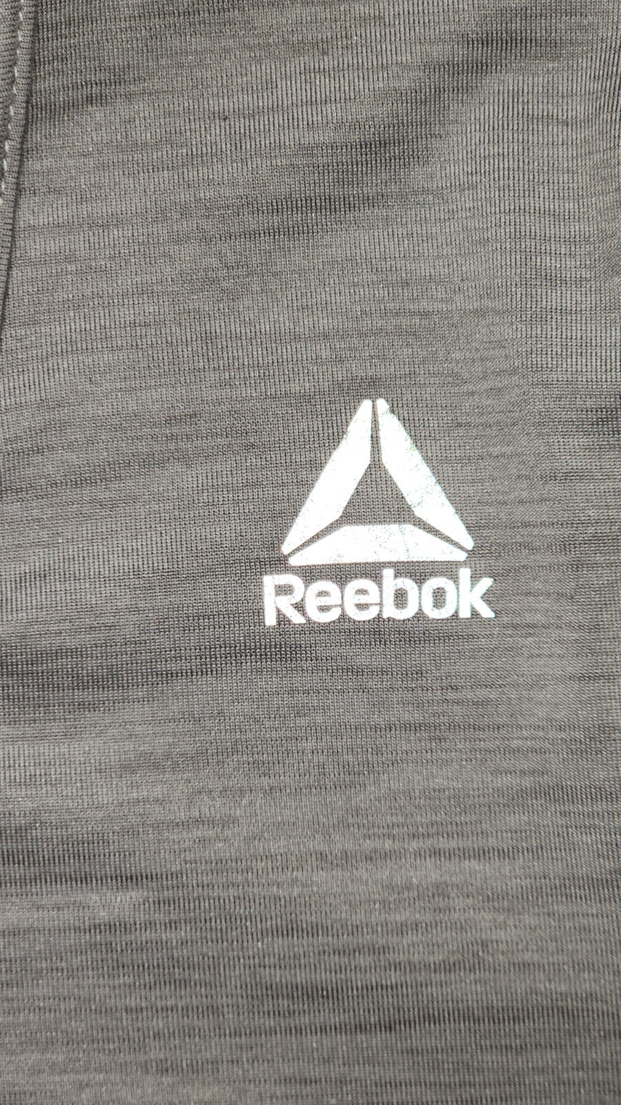 Reebok Womens Varigated Heathered Basic Gray T-Sh… - image 7