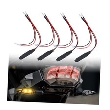 4PCS Motorcycle Load Resistors LED Turn Signal,LED Resistor Turn Signal for