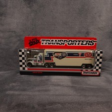 Vintage 1992 Matchbox Super Star Transporters STP Race Team Truck In Box NASCAR