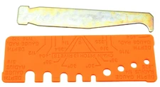 THE DUKE'S CHAINSAW BAR RAIL GROOVE CLEANER AND SHARPENING TOOL