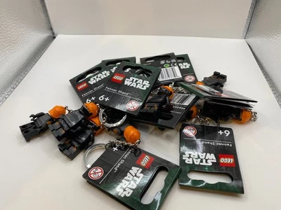 LEGO Star Wars Fennec Shand Keychain Lot of 10 New w/ Tag (854245) - Image 1 of 2