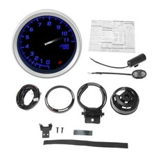 2" 52mm Tachometer Gauge Colorful Pointer RPM Tachometer Tach Gauge 0-11000RPM