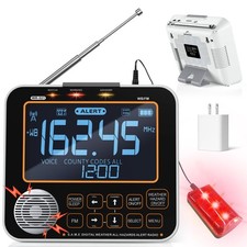 NOAA Weather Alert Radio for Home - S.A.M.E. Localized Programming, 23 Countr...