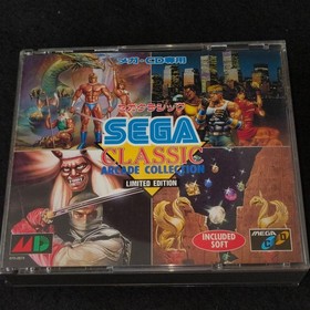 SEGA CLASSICS ARCADE COLLECTION MEGA CD MCD Game set, Working, Japan