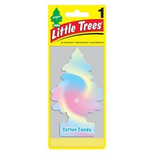 Little Trees Cotton Candy Hanging Air Freshener Home Car 1 Packs - CHOOSE QTY