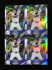 2026 Topps Collectors Kit Wave 1 #MLB-1 Shohei Ohtani Dodgers Lot*4 QI95