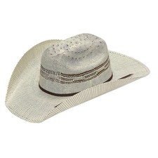 Twister Children's Cattlemen Straw Cream Brown Cowboy Hat T71628