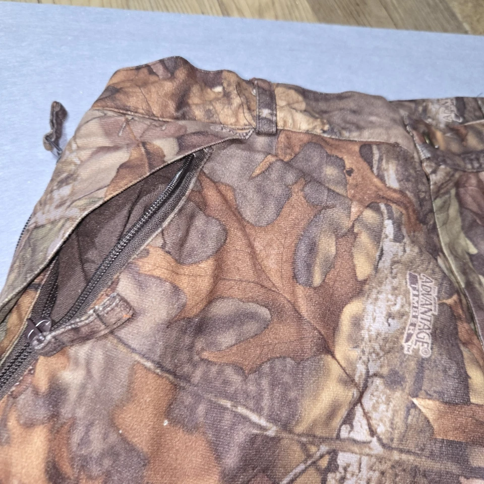 Cabela’s Mossy Oak Hunting Pants Thinsulate Lite Loft Insulated Men’s Size XL - Image 4 of 4