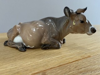 Royal Copenhagen Figur Jersey Kuh Nr 4683 um 1975 79