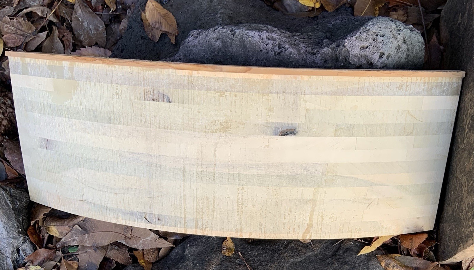 Architectural Salvage Carved Reclaimed Panel / Pediment Vintage Repurpose