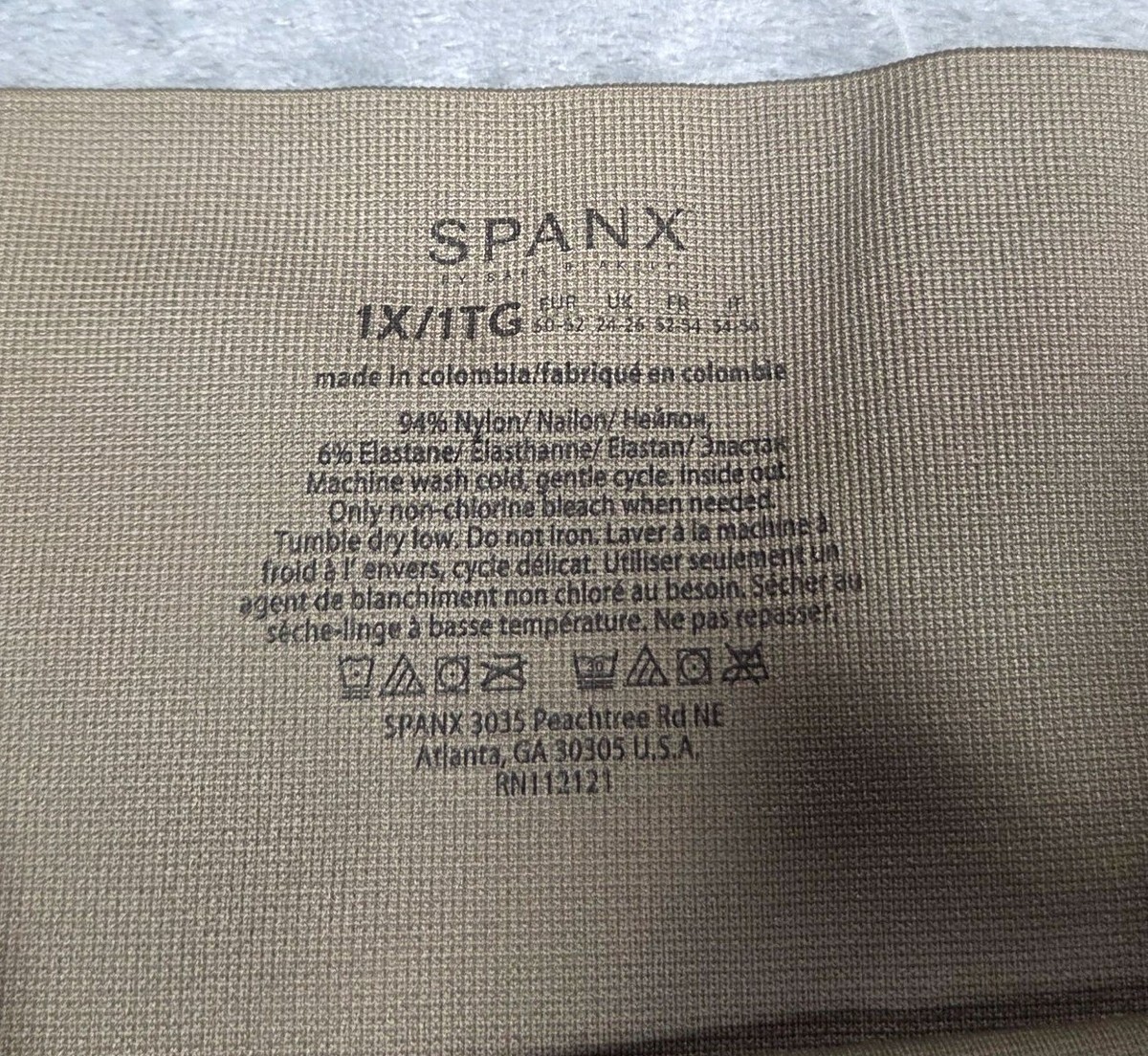 Spanx Pants Womens 1X Green Tan Camo Look At Me Now Cropped