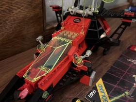 Lego Space M Tron 6956 Stellar Recon Voyager Set 1990 Incomplete w/Instruction