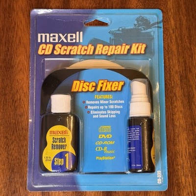 Maxell / Disc Scratch Repair Kit / CD-335 / Disc Fixer / CD DVD Video Games