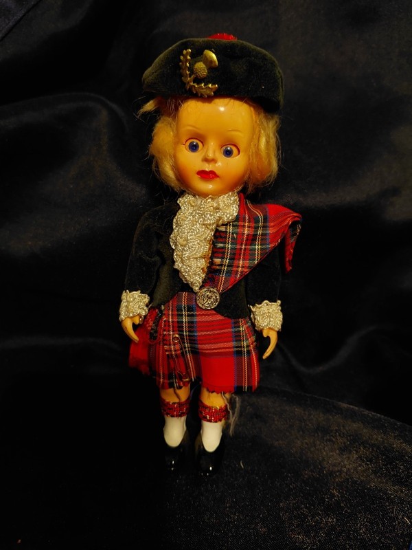 Vintage Scottish Doll