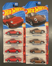 Hot Wheels - Porsche ‘96 Carrera & Porsche 911 Carrera RS 2.7 - 4ea - Lot of 8