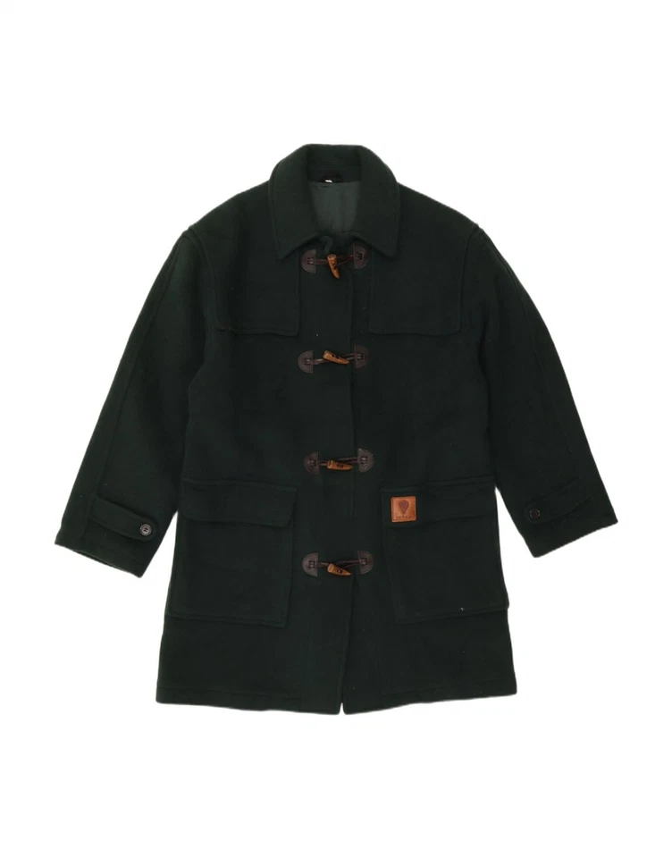 Abrigo de lona CACHAREL para mujer de gran tamaño Reino Unido 18 XL verde DY77 Foto 3 de 4