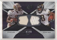 2008 SPx Winning Combos Numbered to 99 47/99 Frank Gore Fred Taylor #WC44 b6s