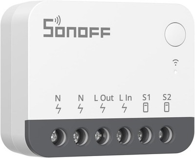 SONOFF ZBMINIR2 Zigbee Smart-Schalter 2-Wege, Intelligenter Schalter, Steuerung