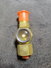 Alco Controls ALM1FM4 Liquid Moisture Sight Glass Indicator Inlet 1/2" SAE F