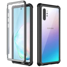 For Samsung S21 S22 S23 360 Full Body Hybrid Clear Case Cover + Screen Protector