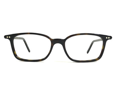 Lunor Eyeglasses Frames A5 Mod.601 col.02 Tortoise Rectangle Full Rim 48-15-140